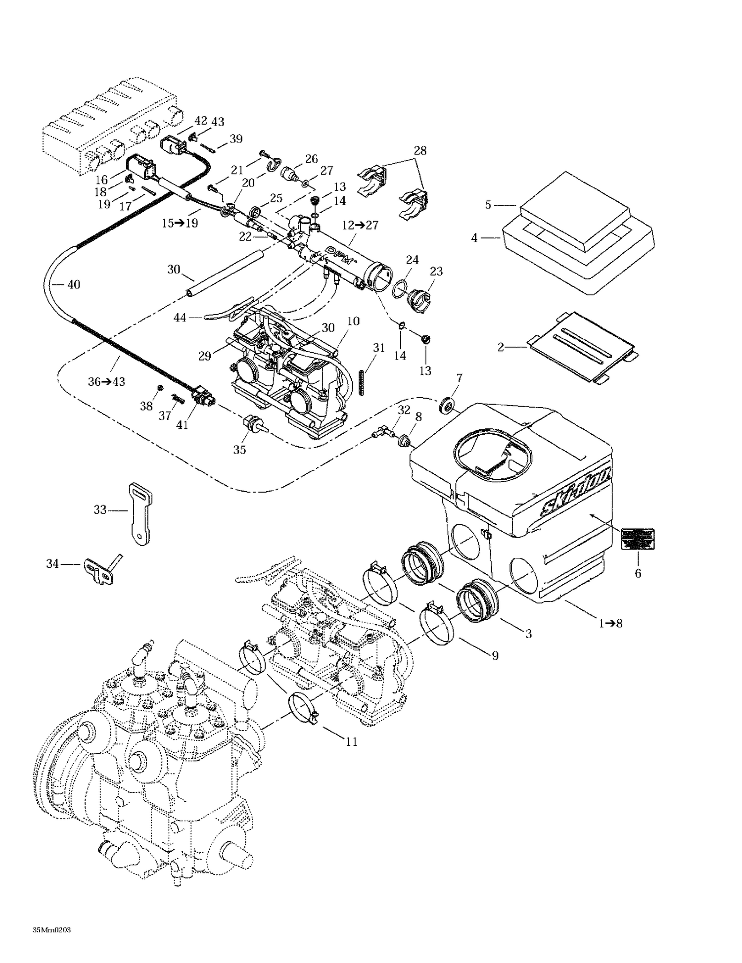 Assembly diagram