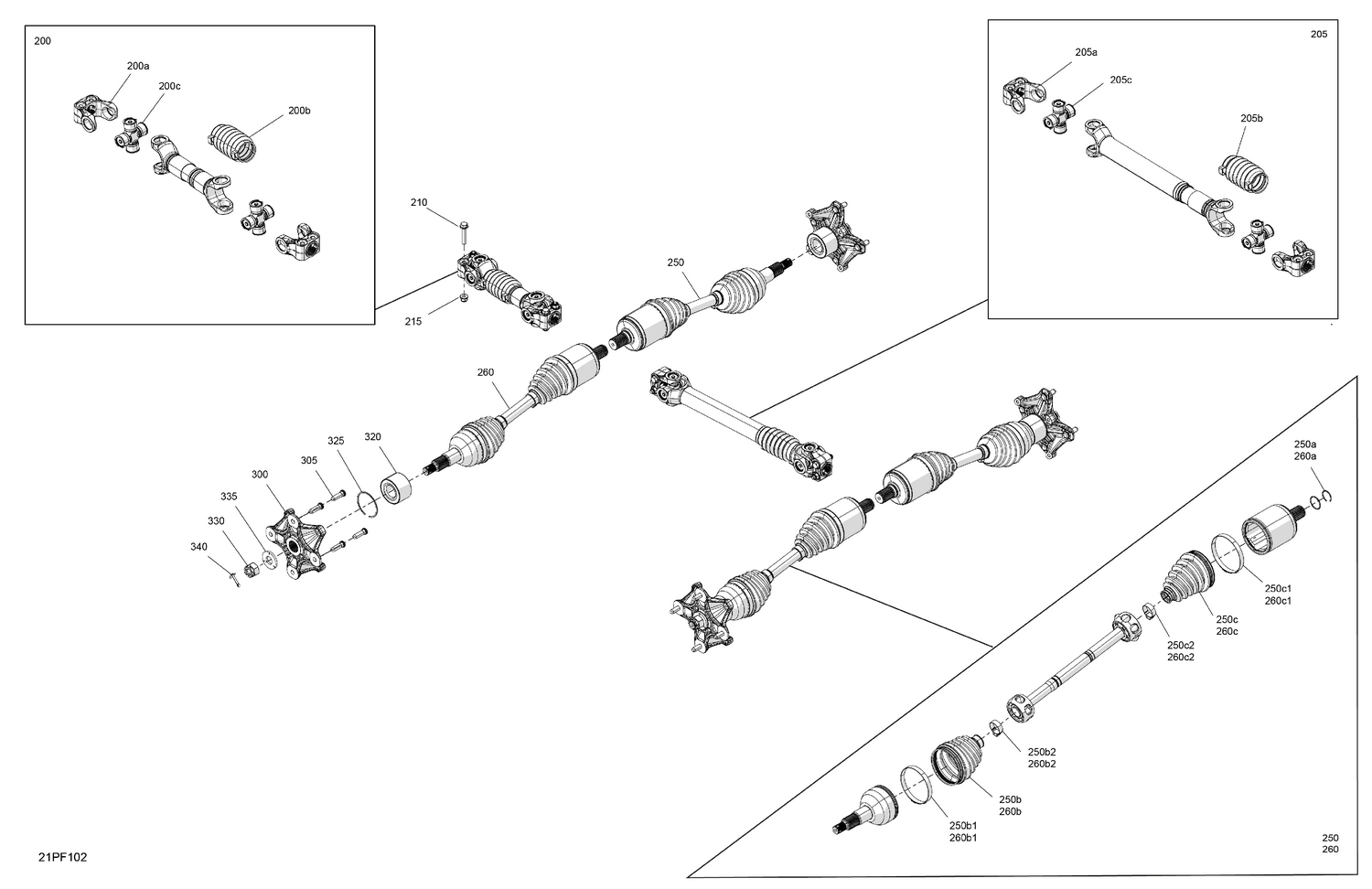 04- Drive - Rear - Common Parts