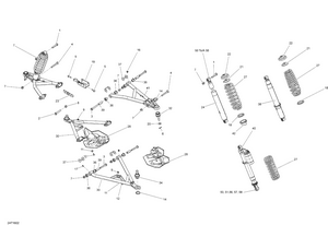 07- Front Suspension - All Models Schematic