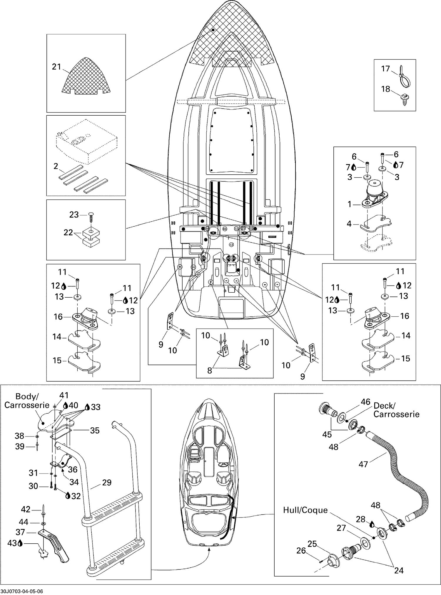 09- Lower Hull And Ladder