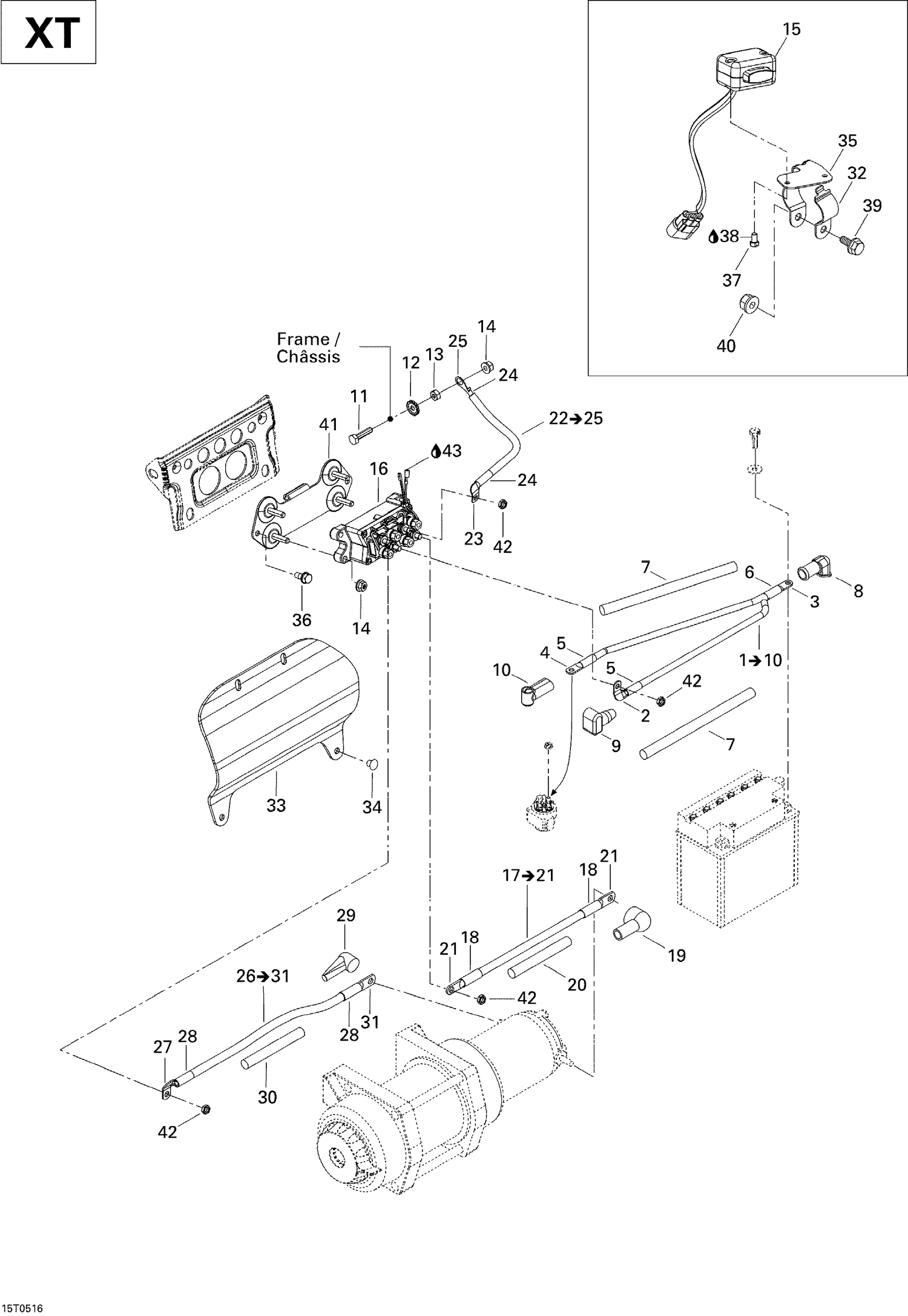 10- Electrical Harness, Front Section