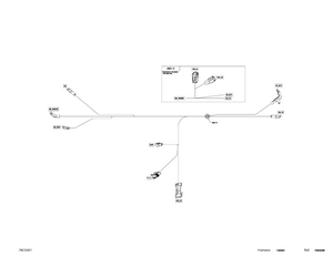 08- Electric - Wiring Harness Voltage Regulator - 710006901 Schematic