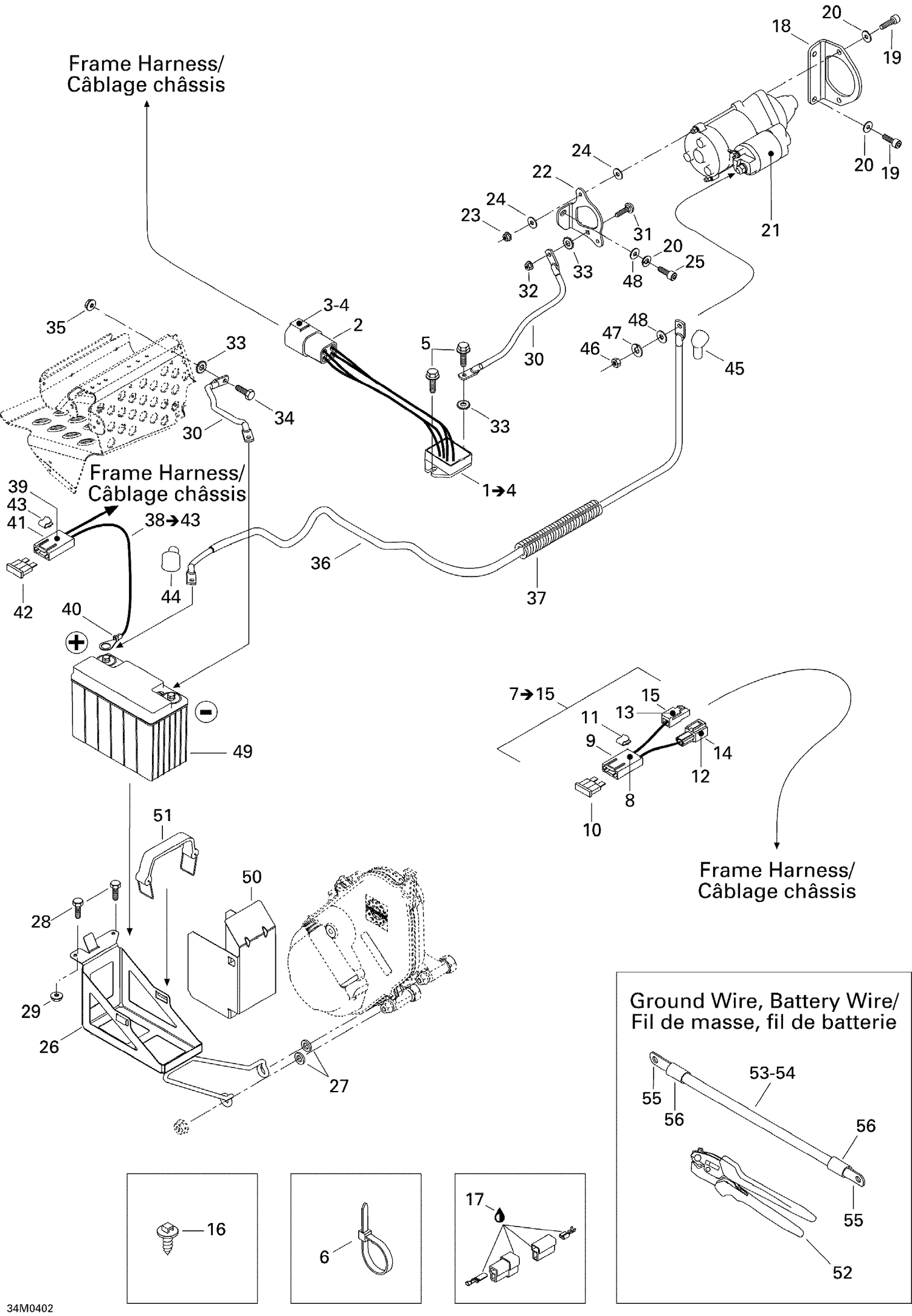 10- Battery, Starter (Legend 380F)