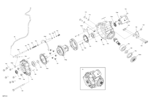04- Drive - Front - Differential Parts Schematic