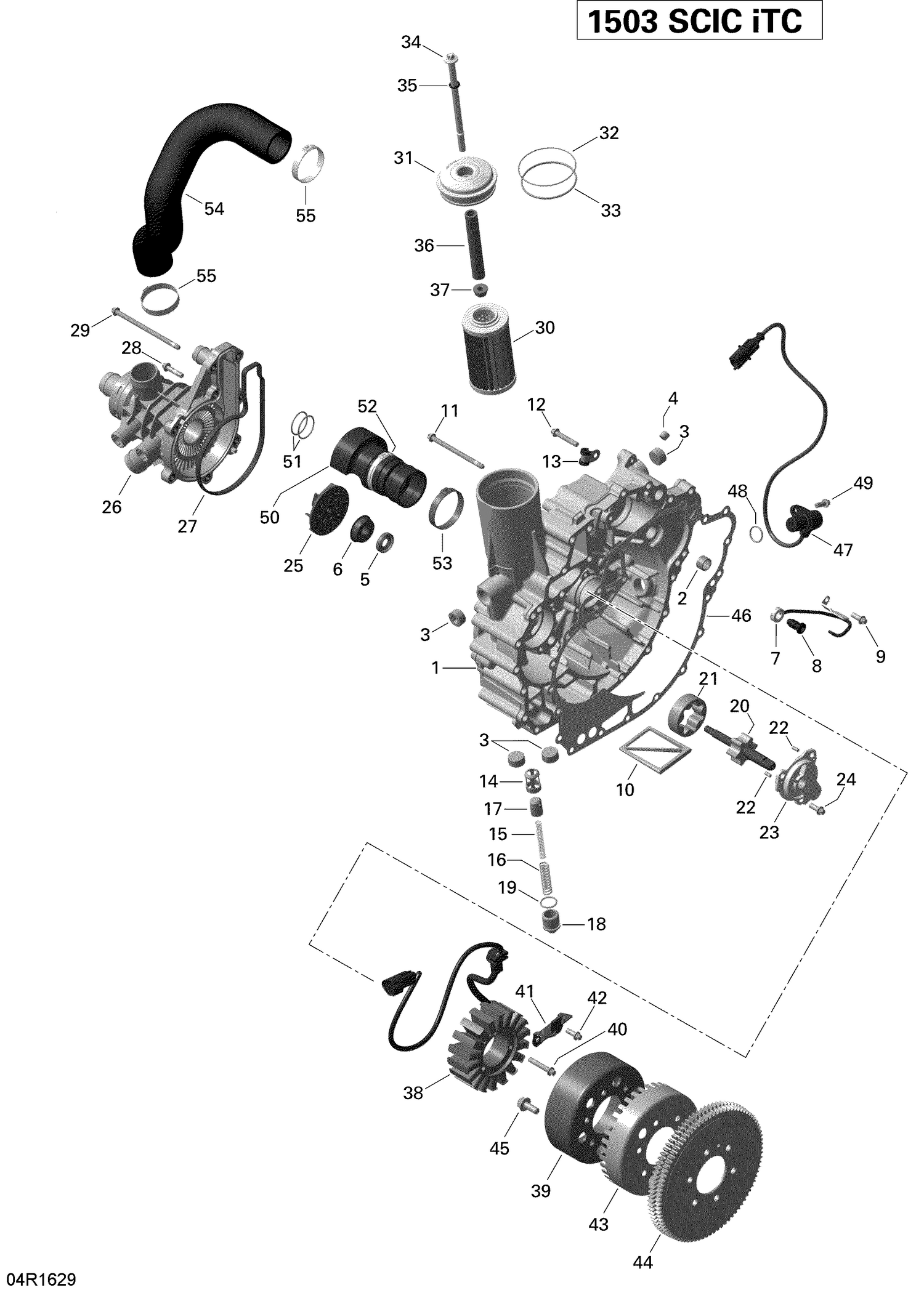 03- PTO Cover and Magneto - 215