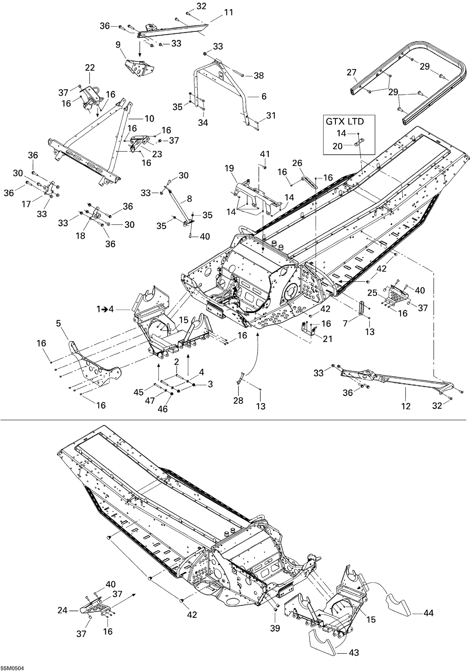 09- Frame and Components 600HO