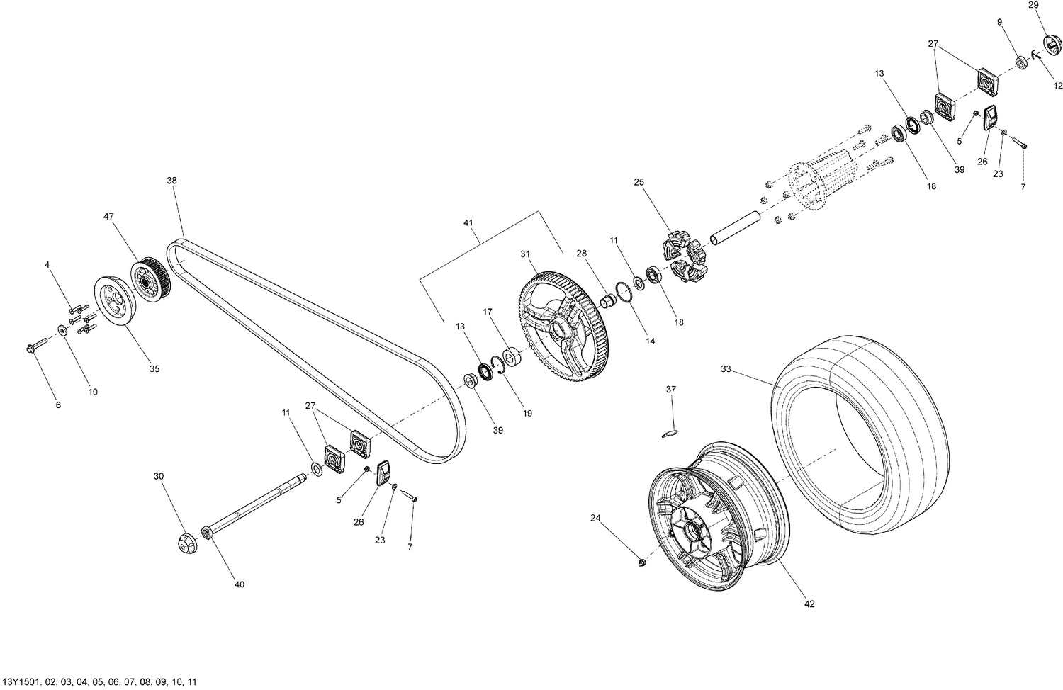 08- Drive System, Rear _13Y1503