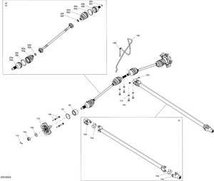 04- Drive - Front Section - Common Parts Schematic