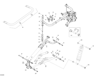 08- Suspension, Rear - Cab Schematic