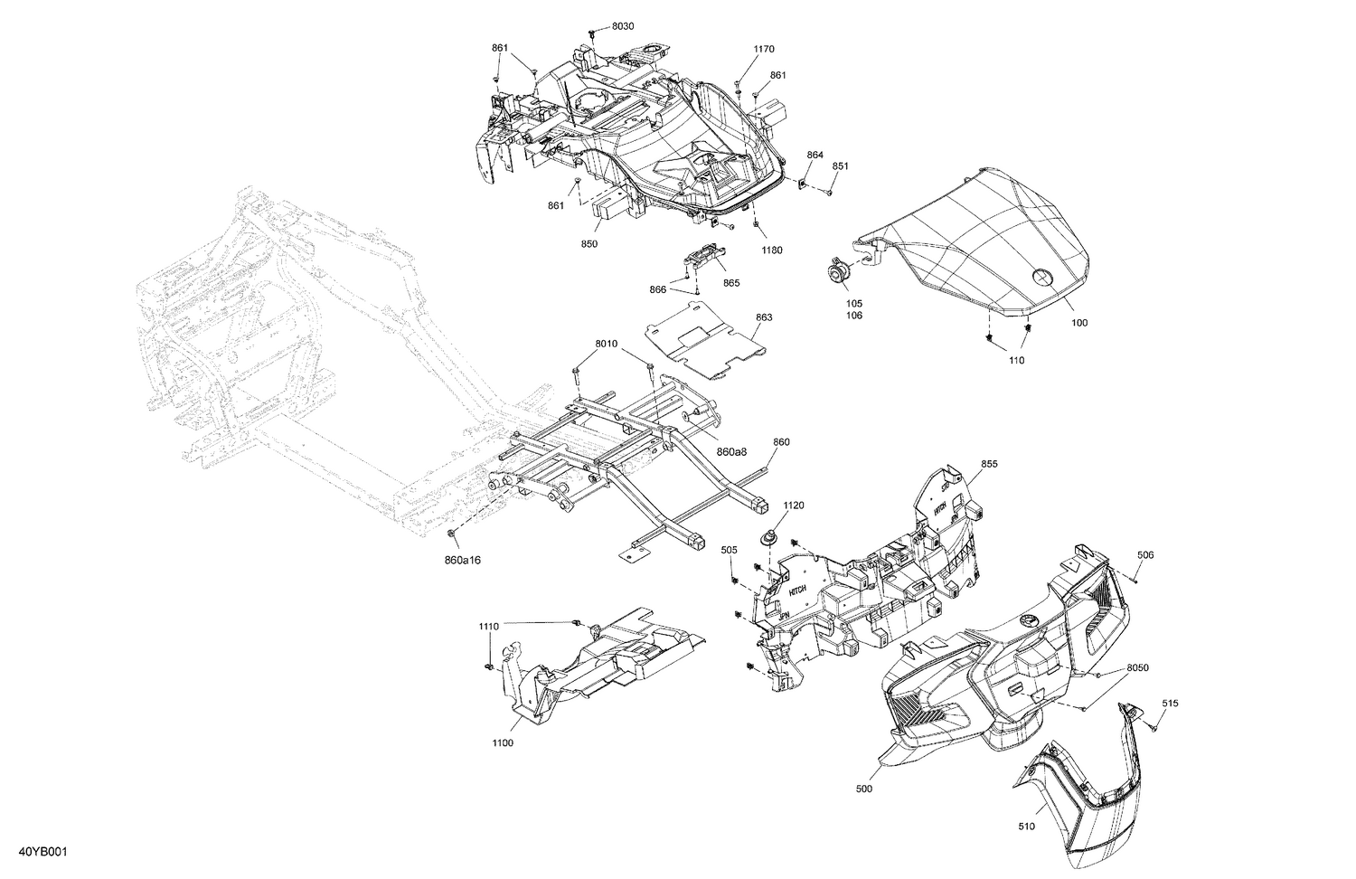 07- Body - Cargo Structure And Rear Fenders