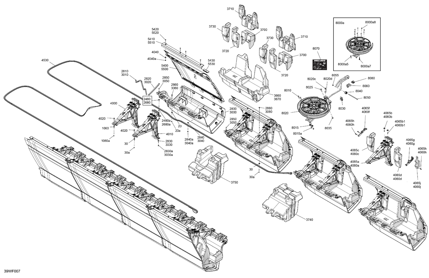 05- HULL - Central Float Deflector