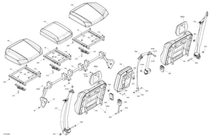 07- Body - Seat - Rear Section Schematic