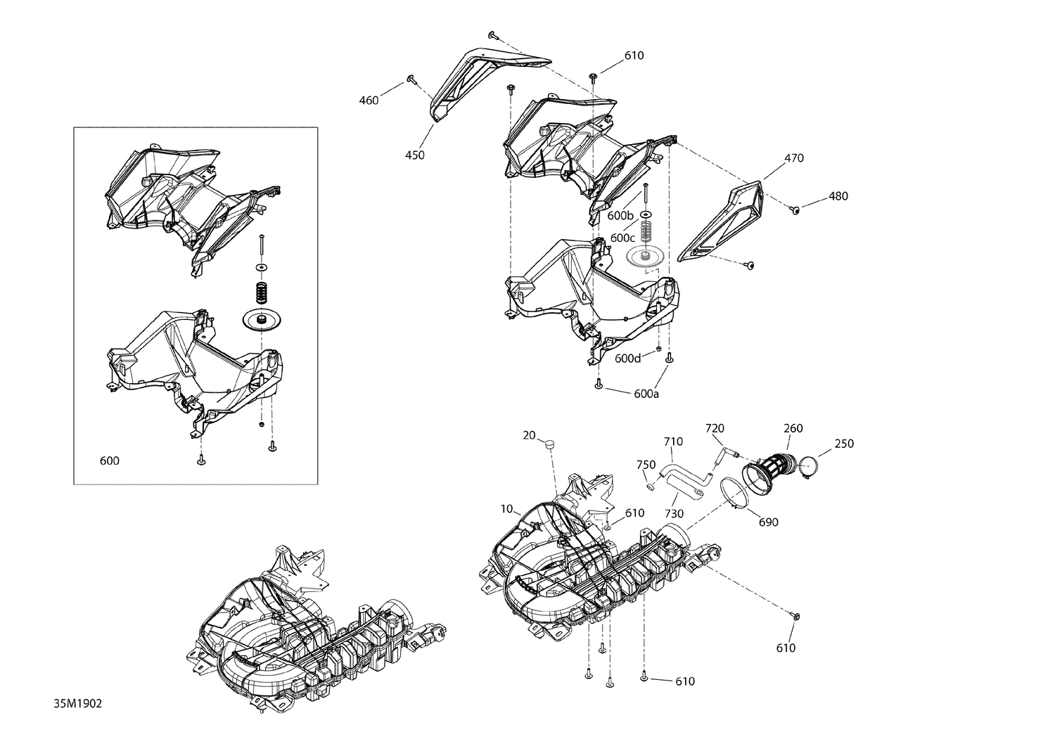 02- Air Intake REV GEN4 - 900 ACE