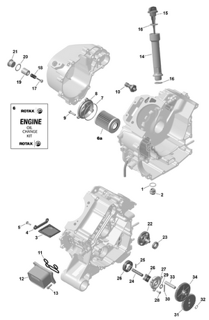 01- Rotax - Engine Lubrication Schematic