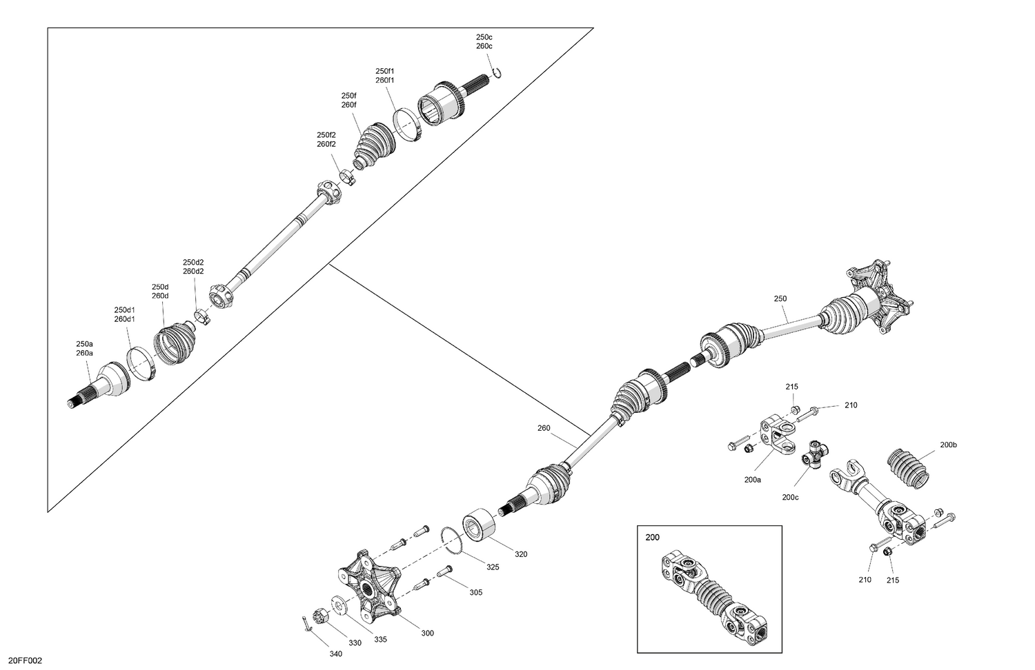 04- Drive - Front - Common Parts