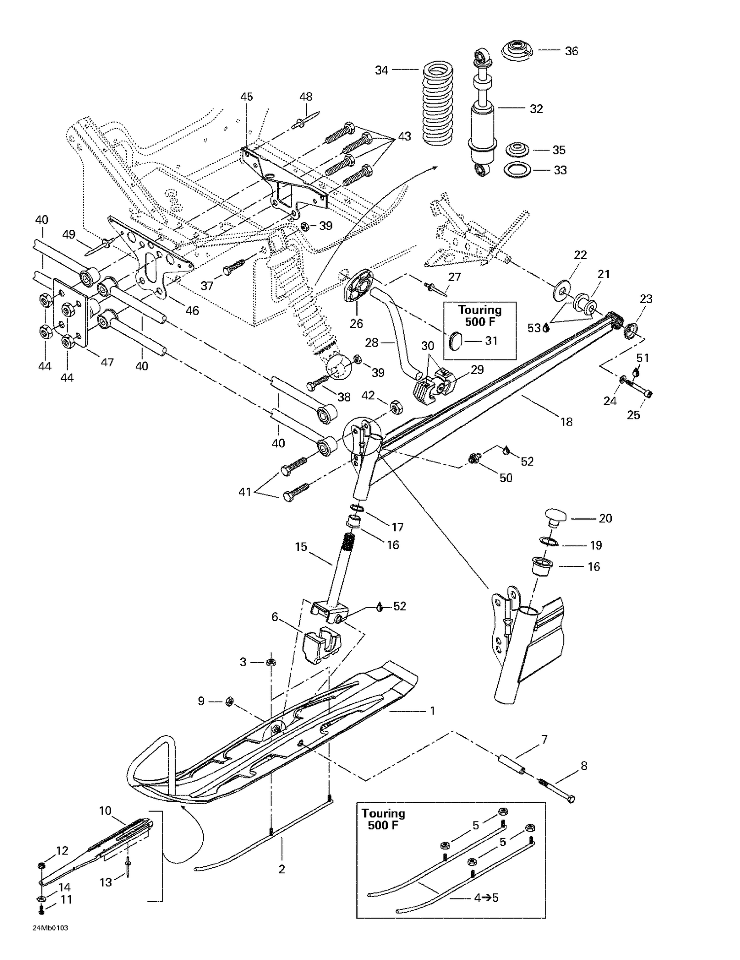 07- Front Suspension And Ski