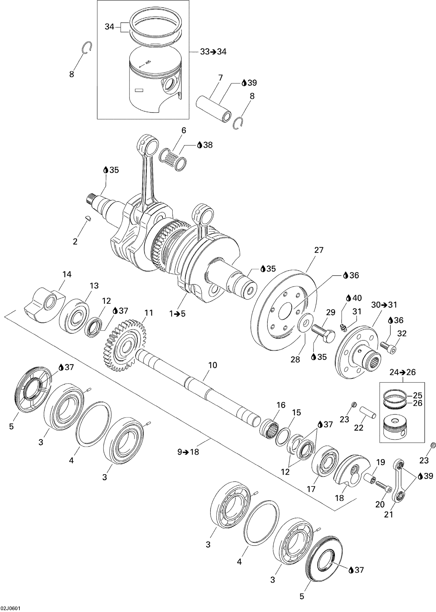 01- Crankshaft And Pistons