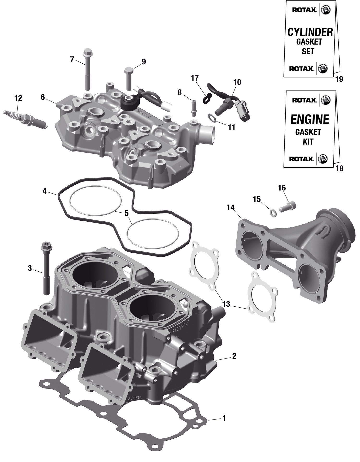01- ROTAX - Cylinder