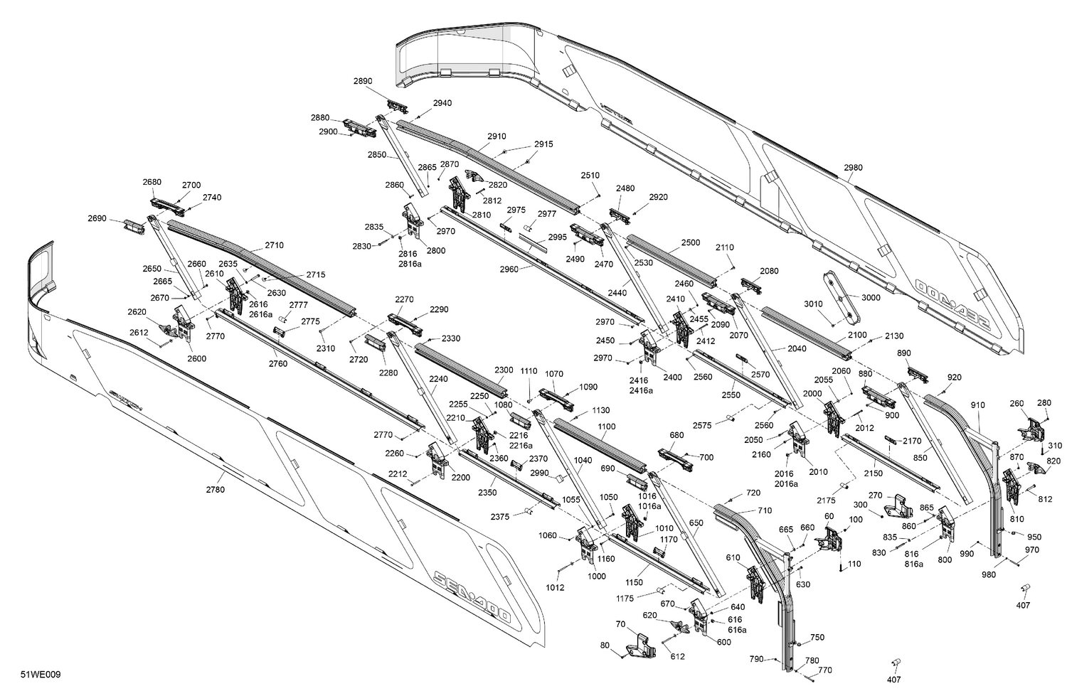 11- GUARD RAILS - System Assembly