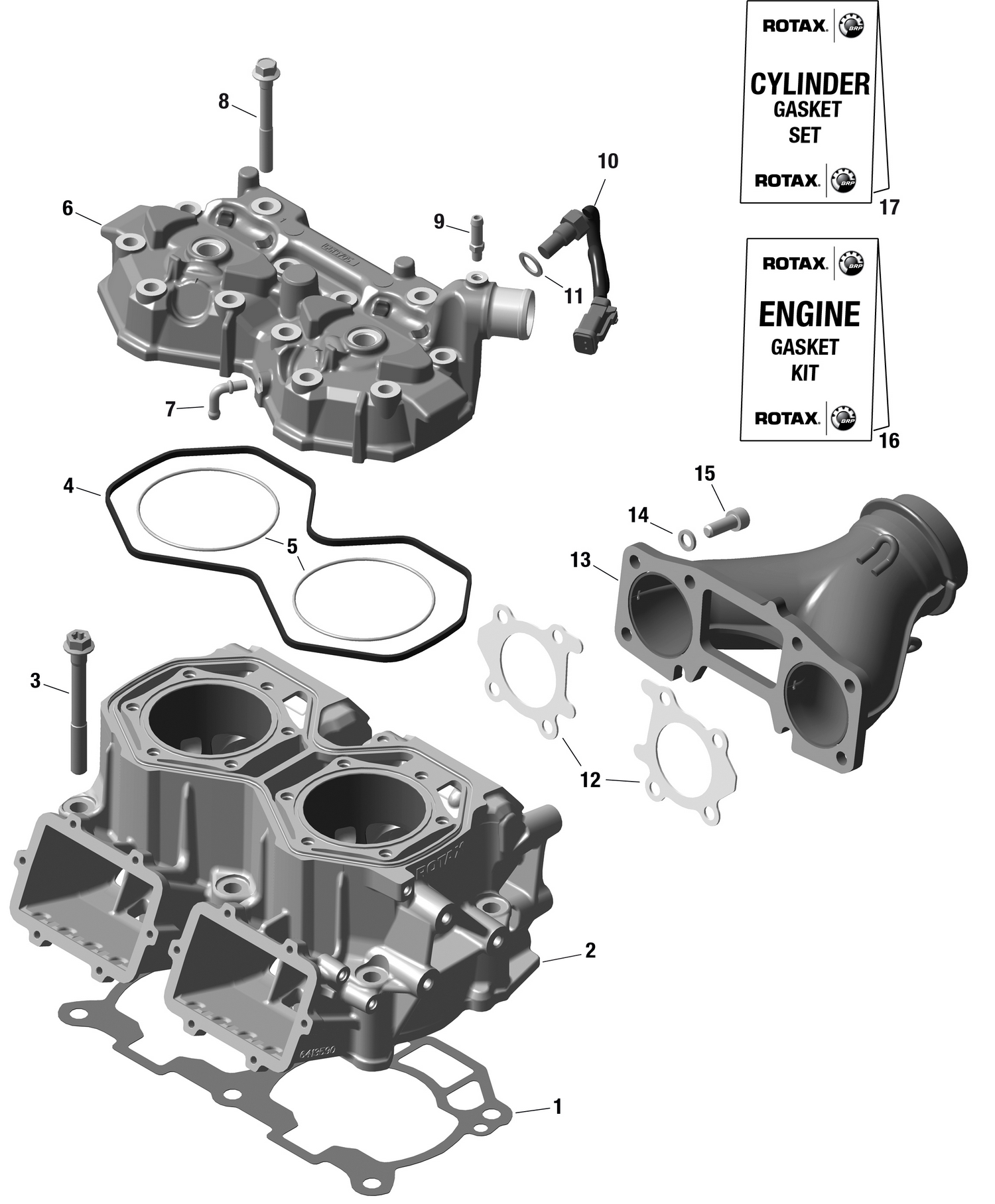 01- ROTAX - Cylinder