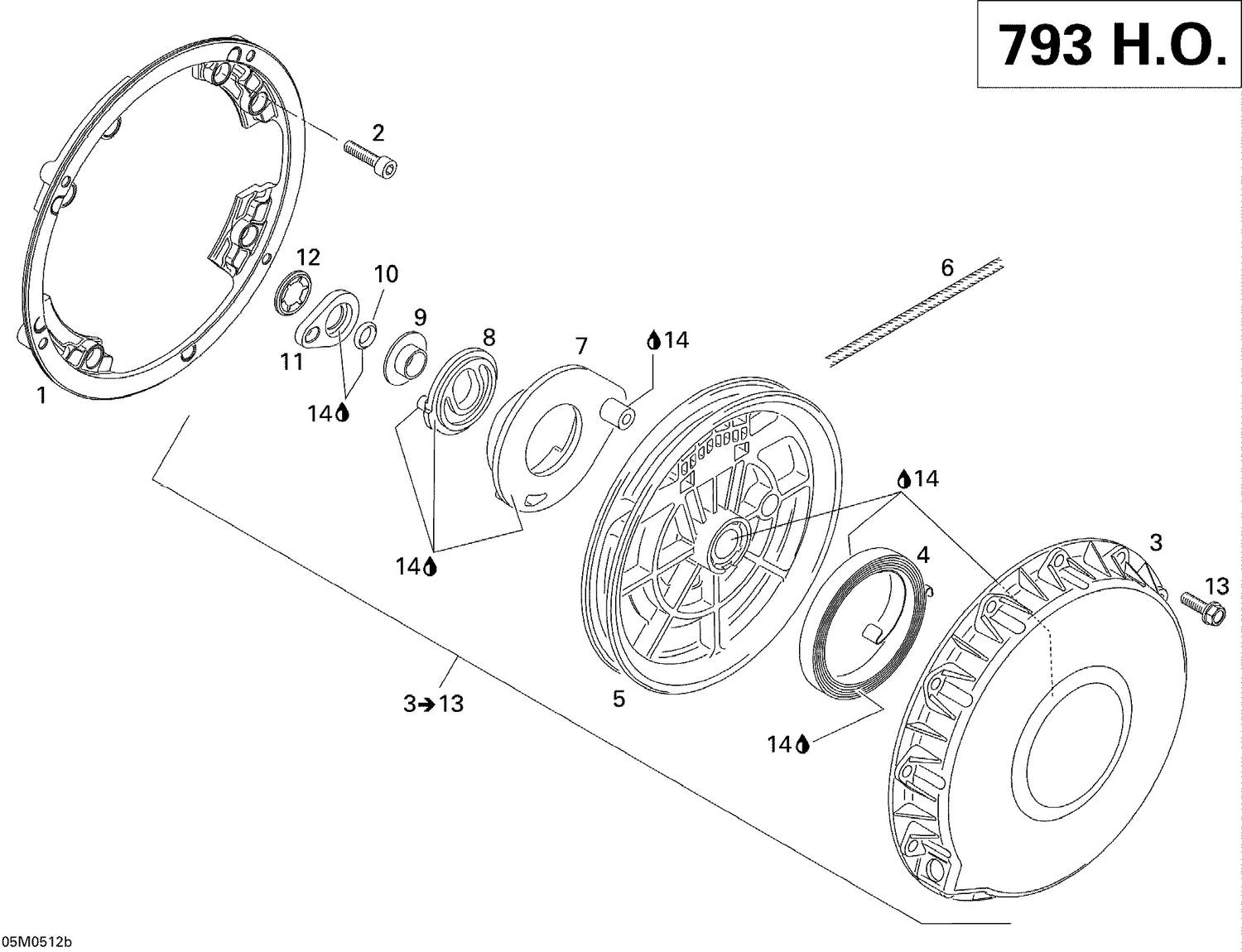 04- Rewind Starter 793HO