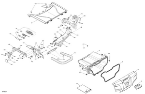 07- Body - Front Storage Tray Schematic