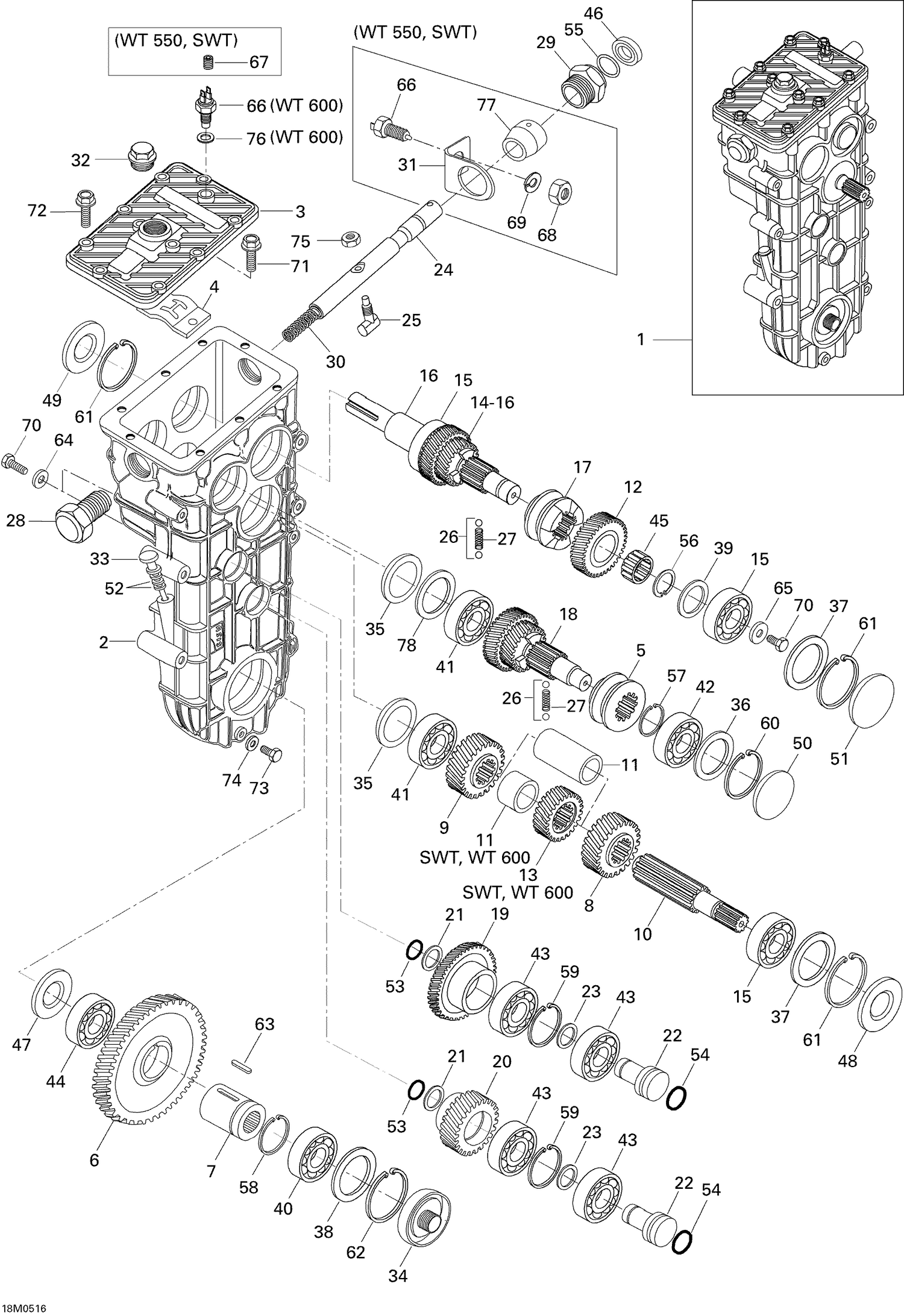 05- Transmission 550F SWT