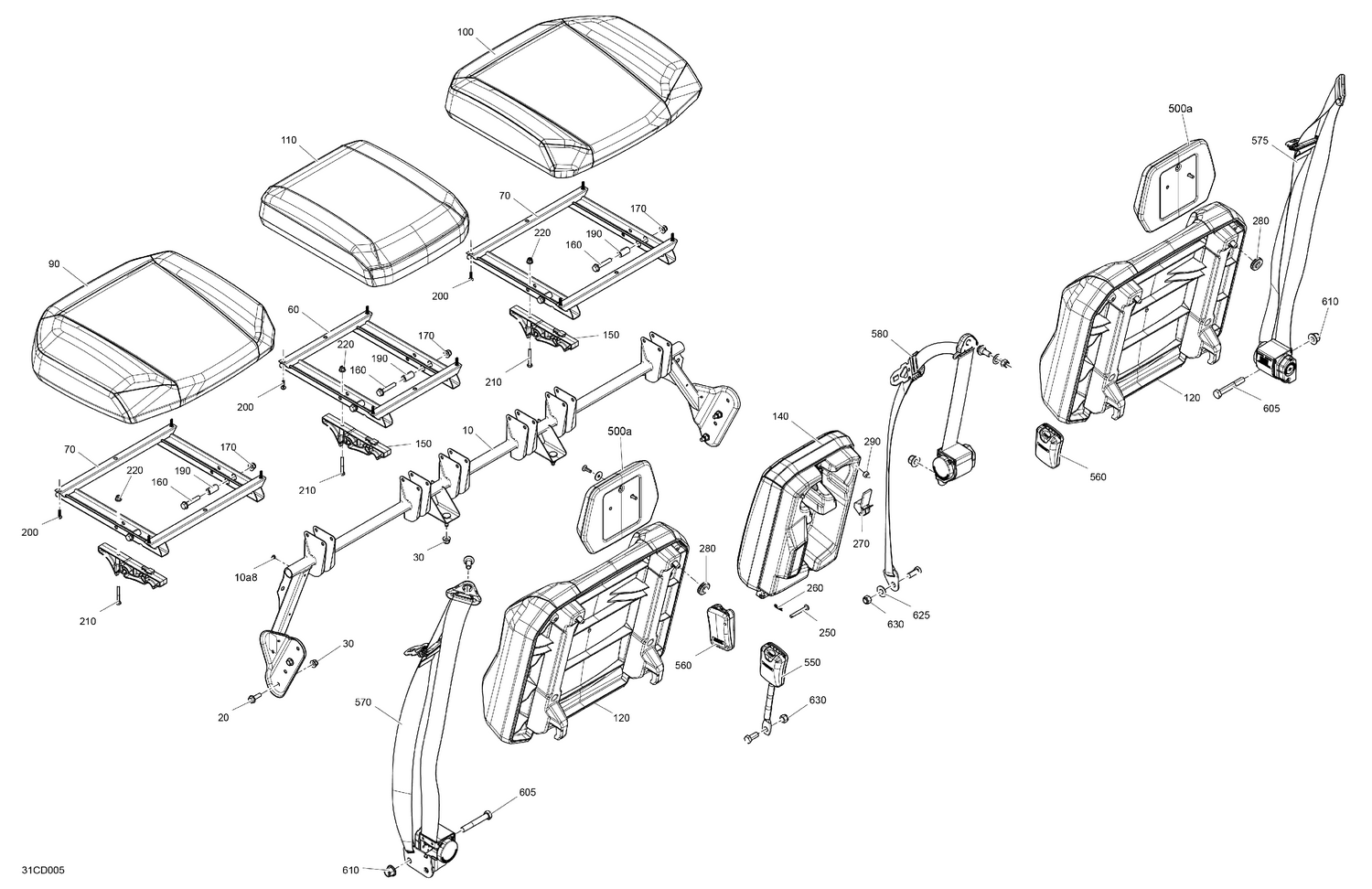 07- Body - Seat - Rear Section