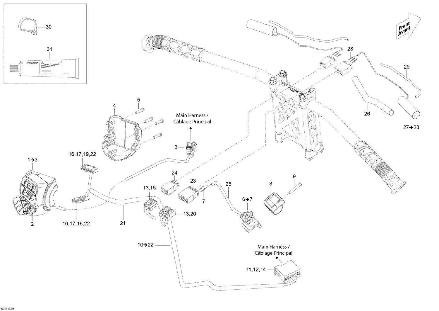 10- Steering Wiring Harness