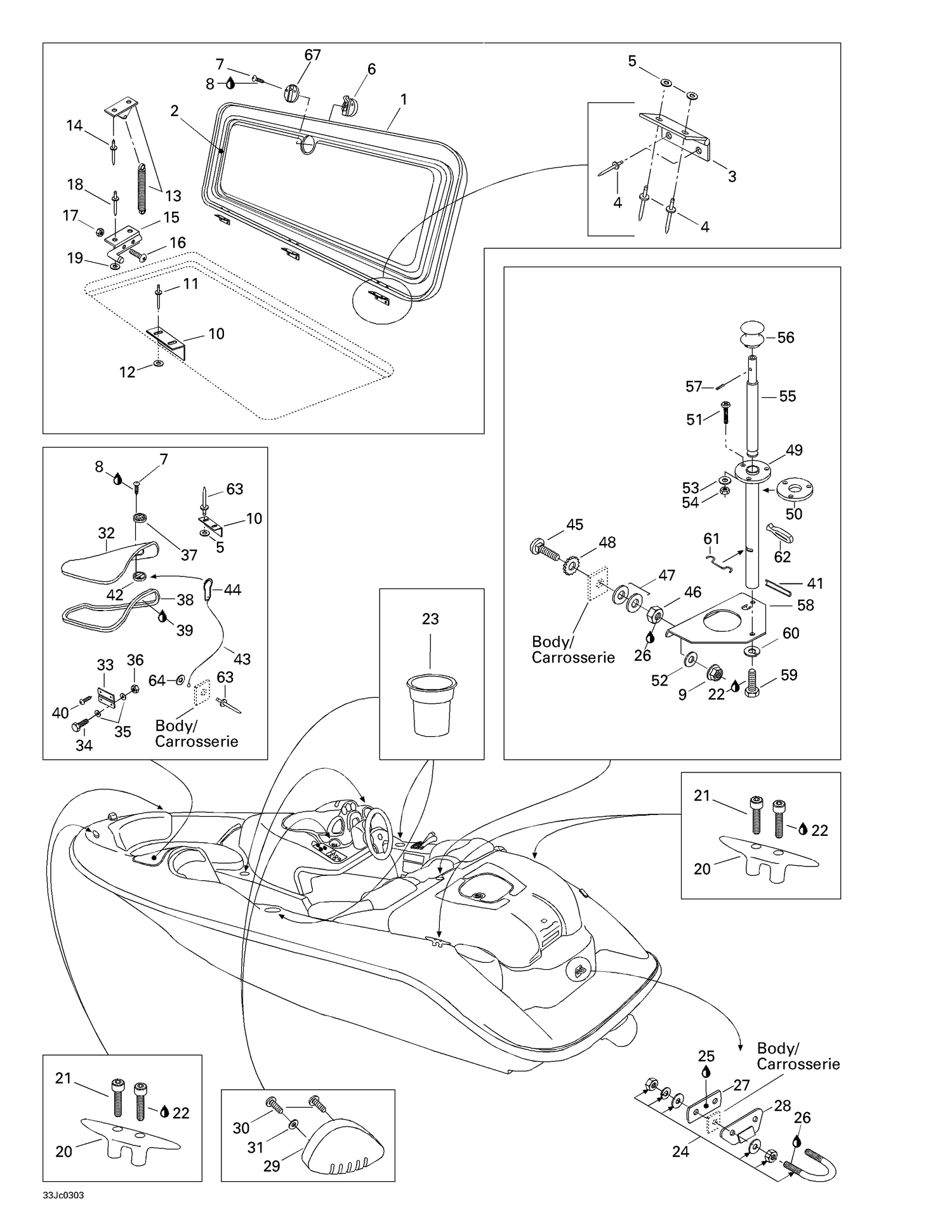 09- Central Cover And Accessories