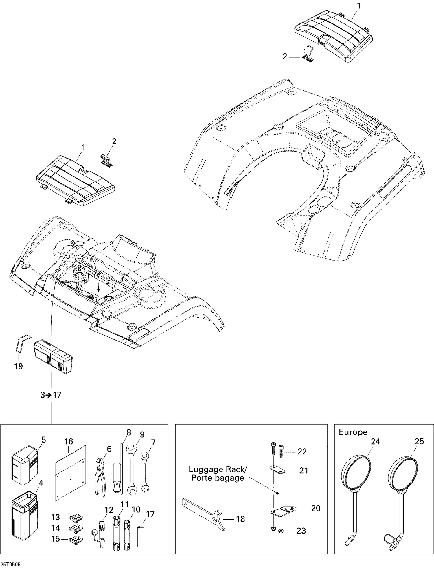 09- Front and Rear Trays