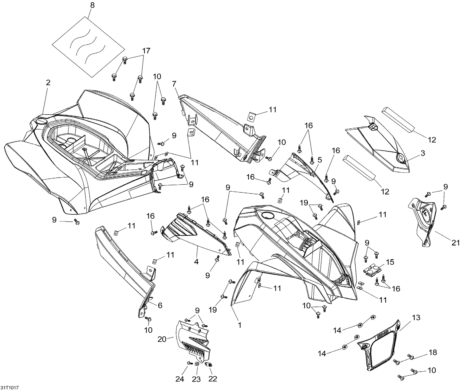 Assembly diagram