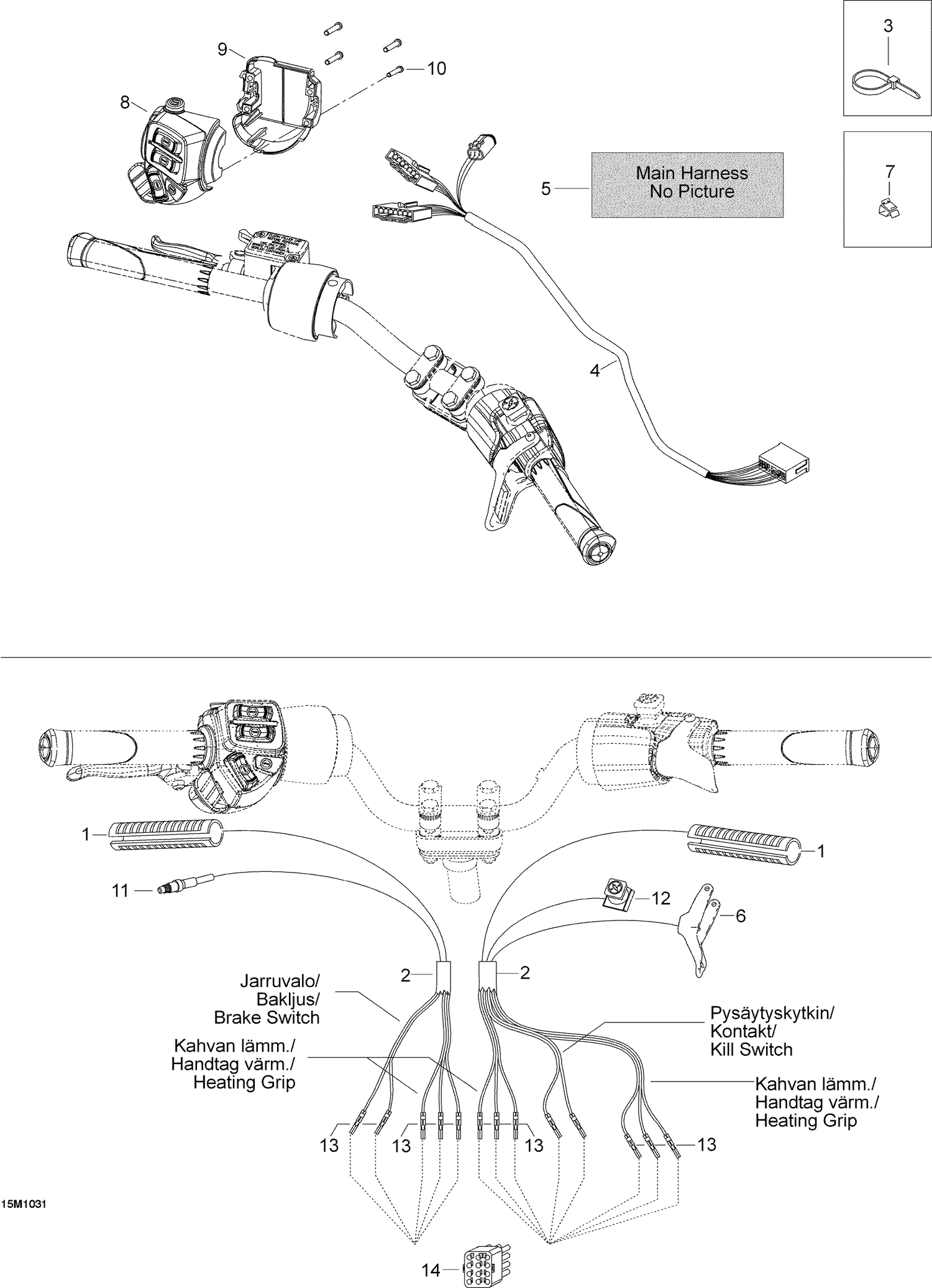 10- Steering Wiring Harness