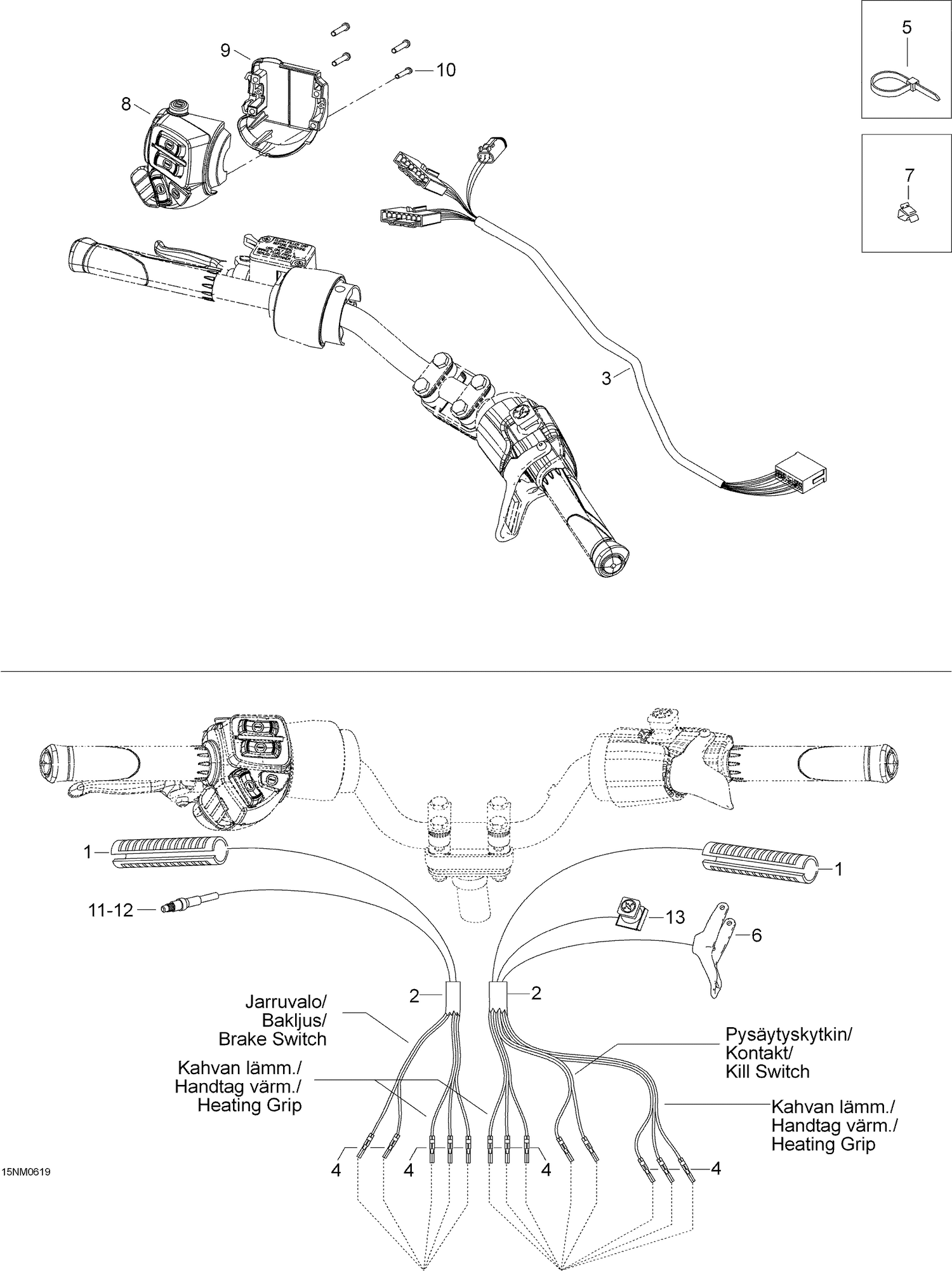 10- Steering Wiring Harness