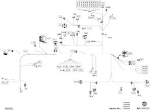 08- Electric - Main Harness - 710008027 Schematic