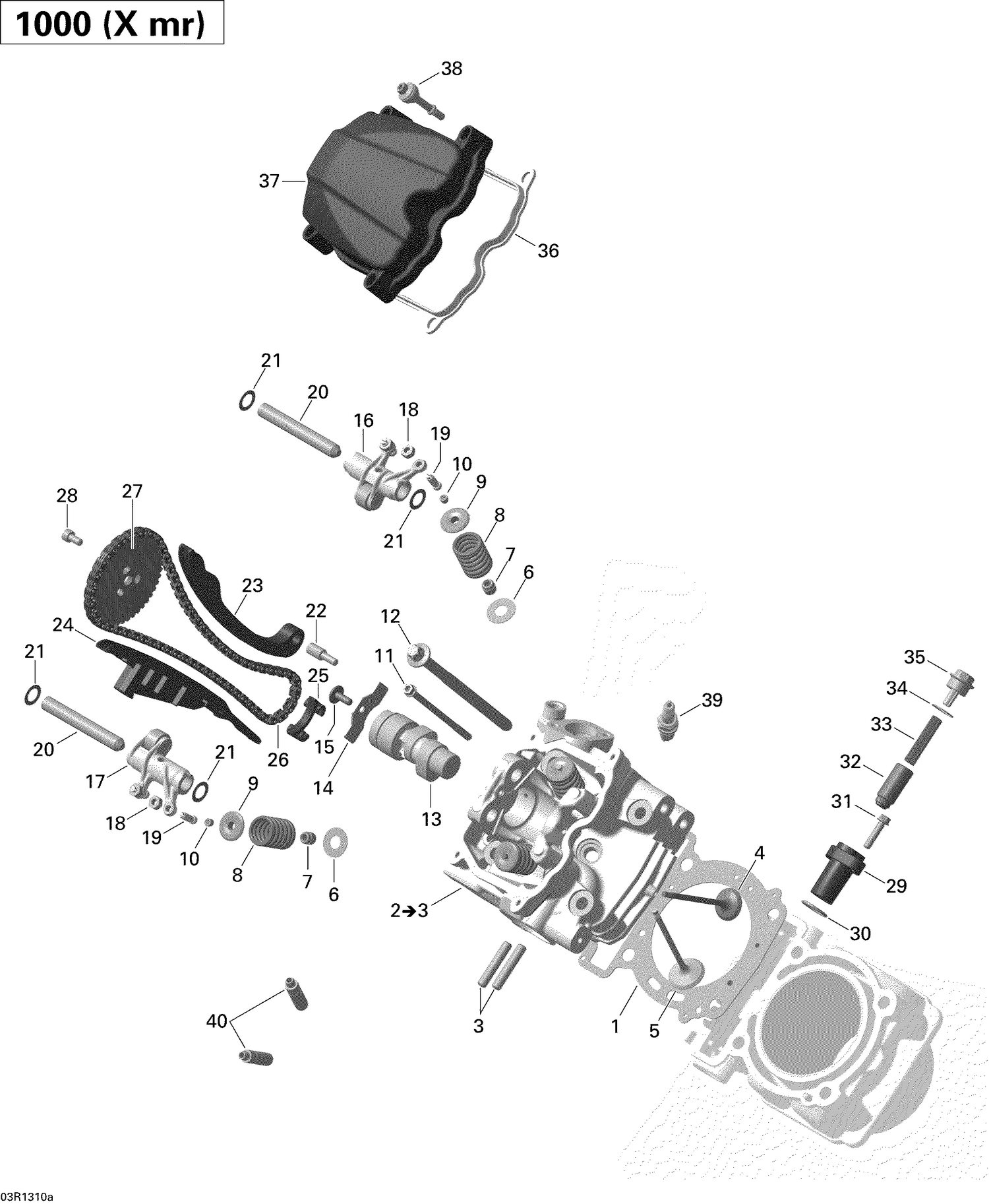 01- Cylinder Head, Front