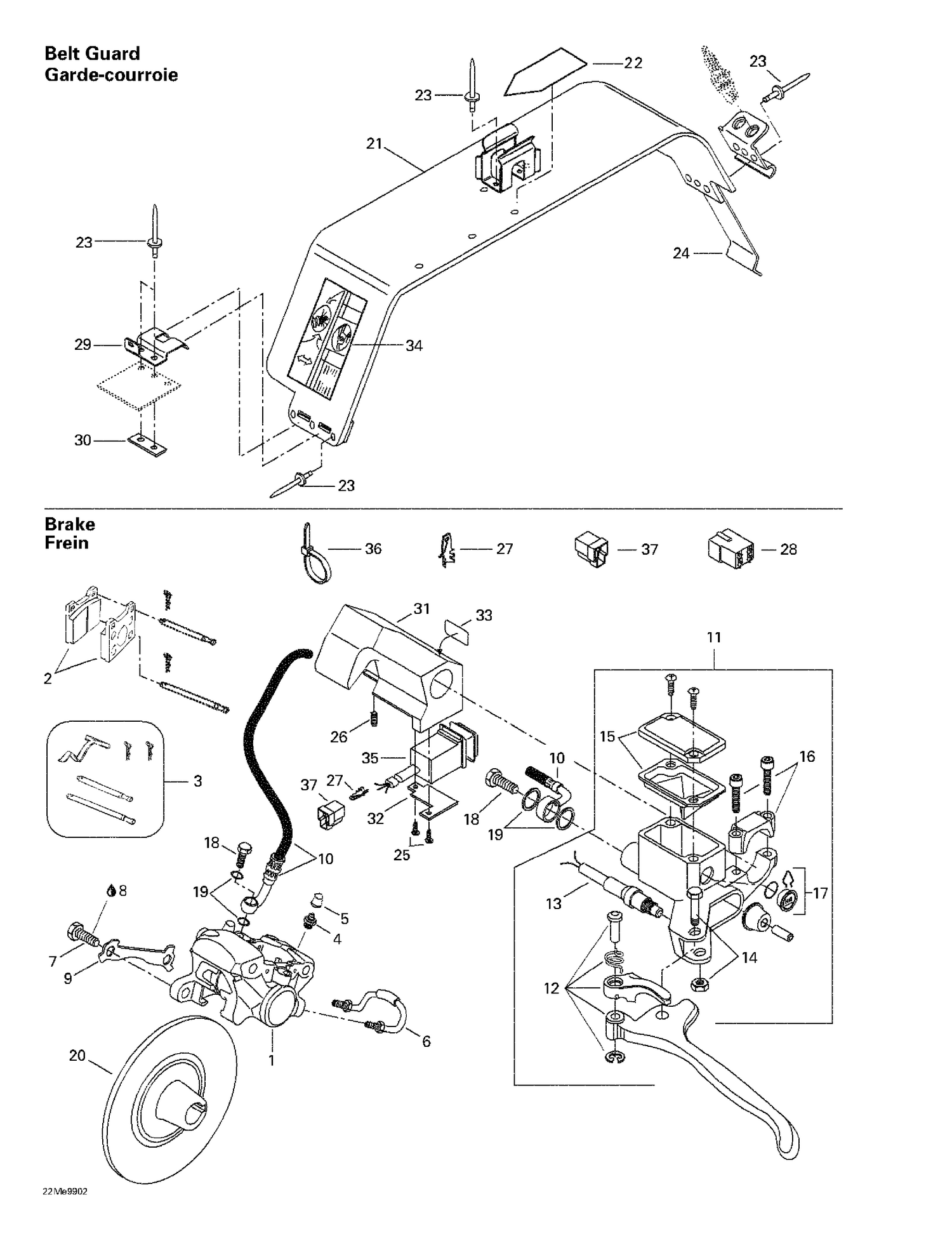 06- Hydraulic Brake And Belt Guard