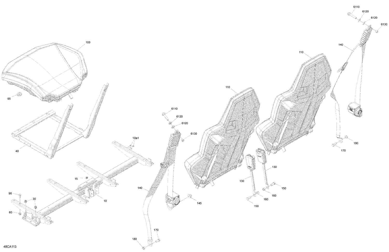 07- Body - Seat -  Rear Section