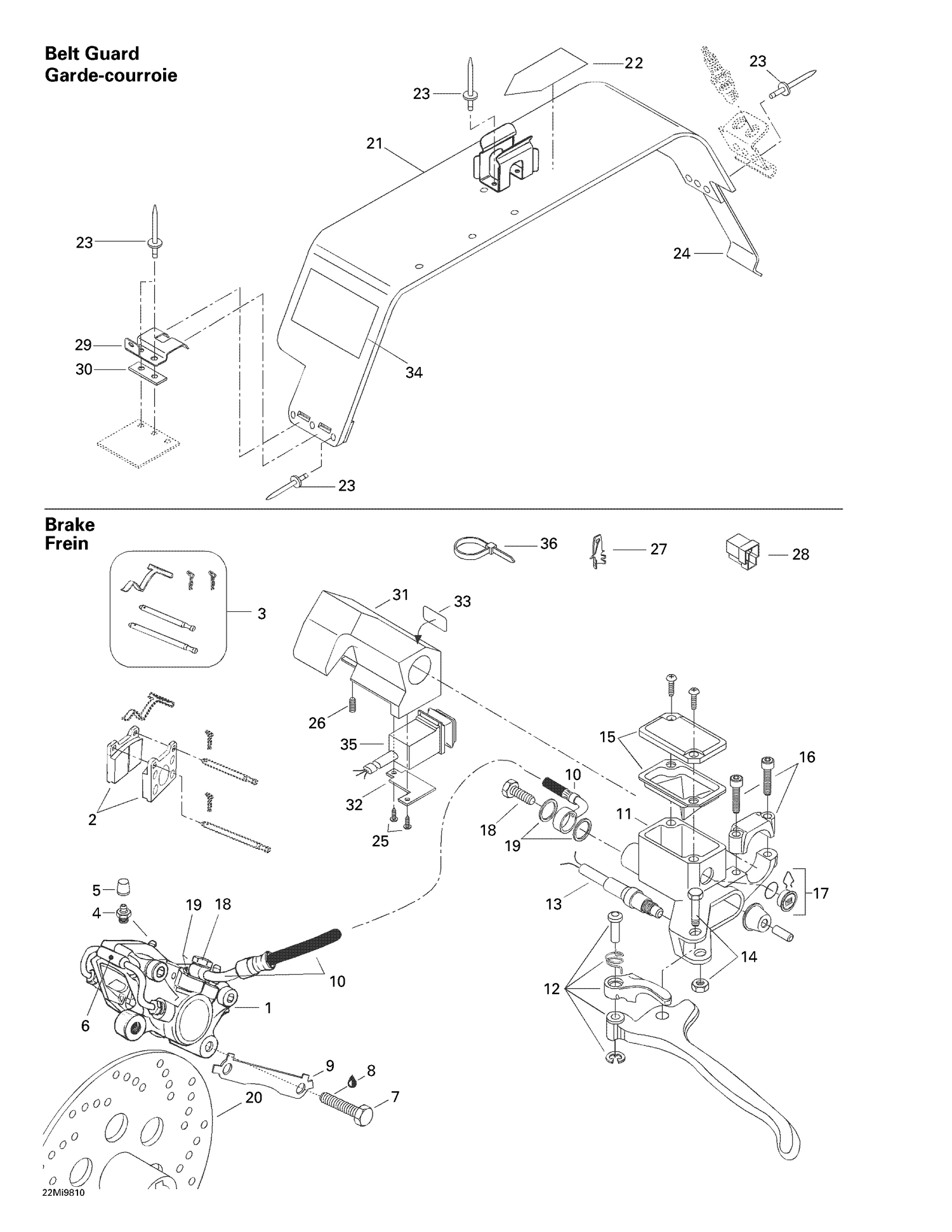 06- Hydraulic Brake And Belt Guard