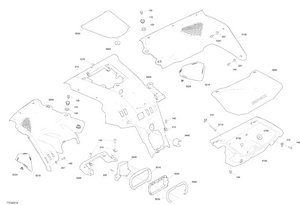 09- Cab Interior - Dashboard - Std Schematic