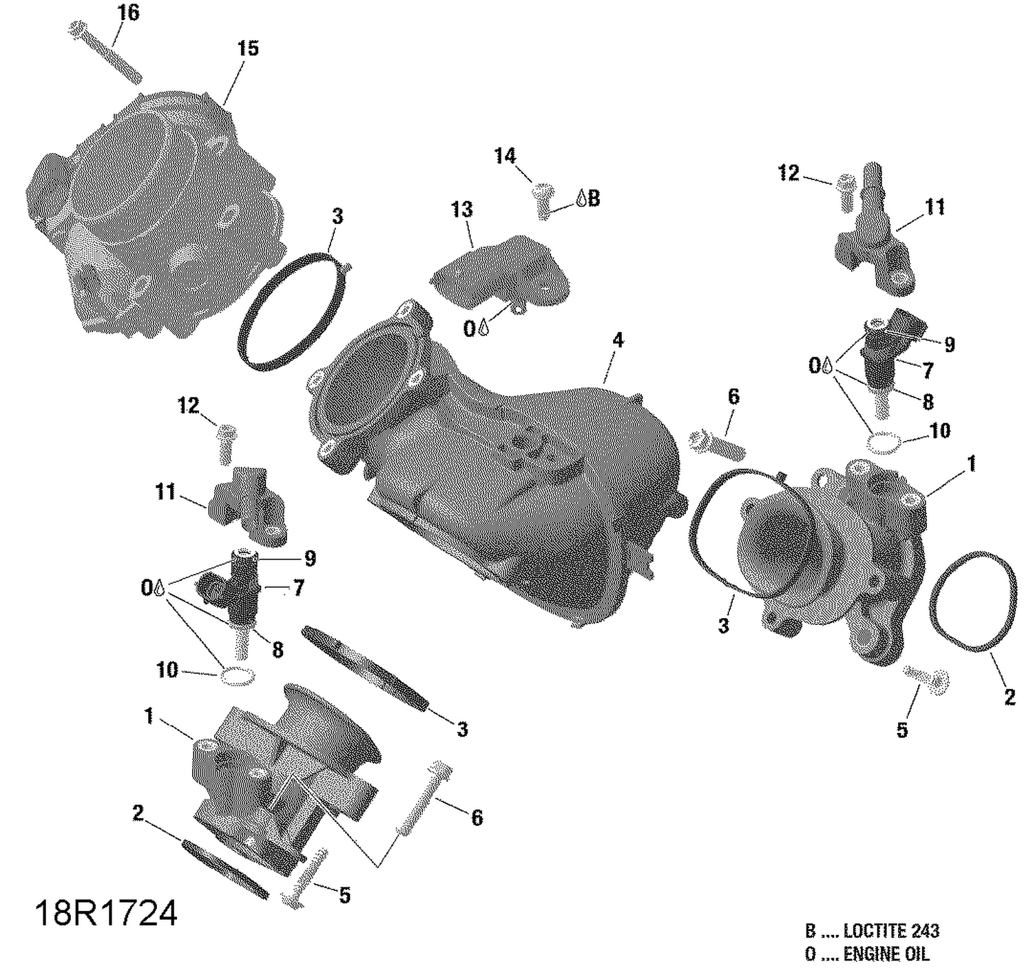 02- Air Intake Manifold And Throttle Body - HD10