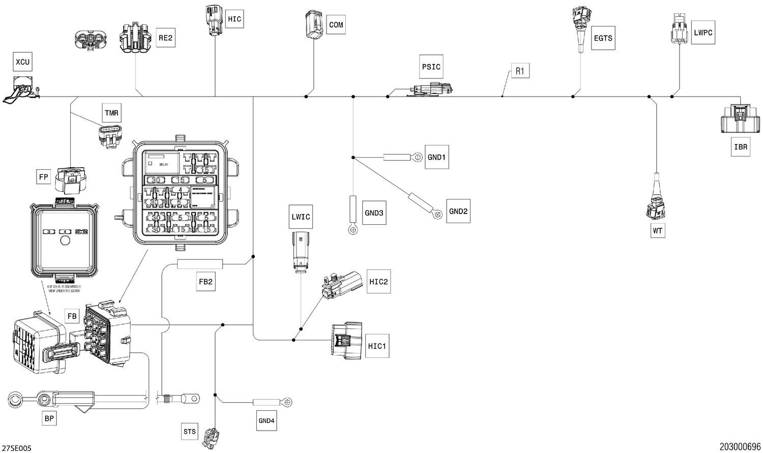 02- Electric - Main Harness - 278004461