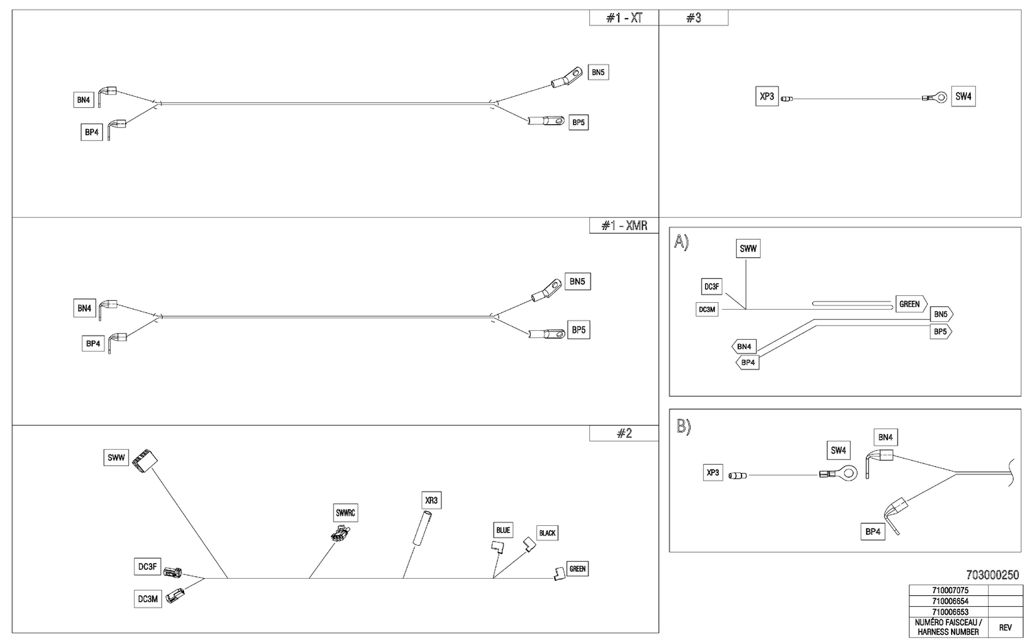 08- Electric - Winch Wiring Harness - 710006654