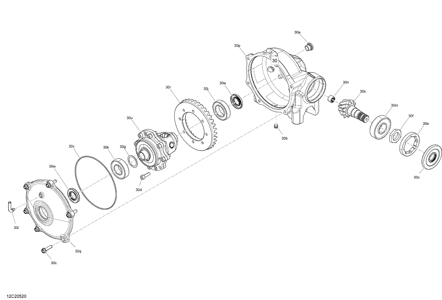 07- Front Drive - Differential - Visco-lok