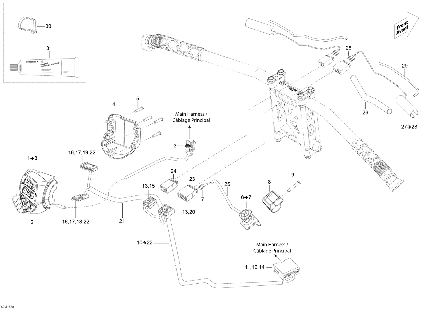10- Steering Wiring Harness