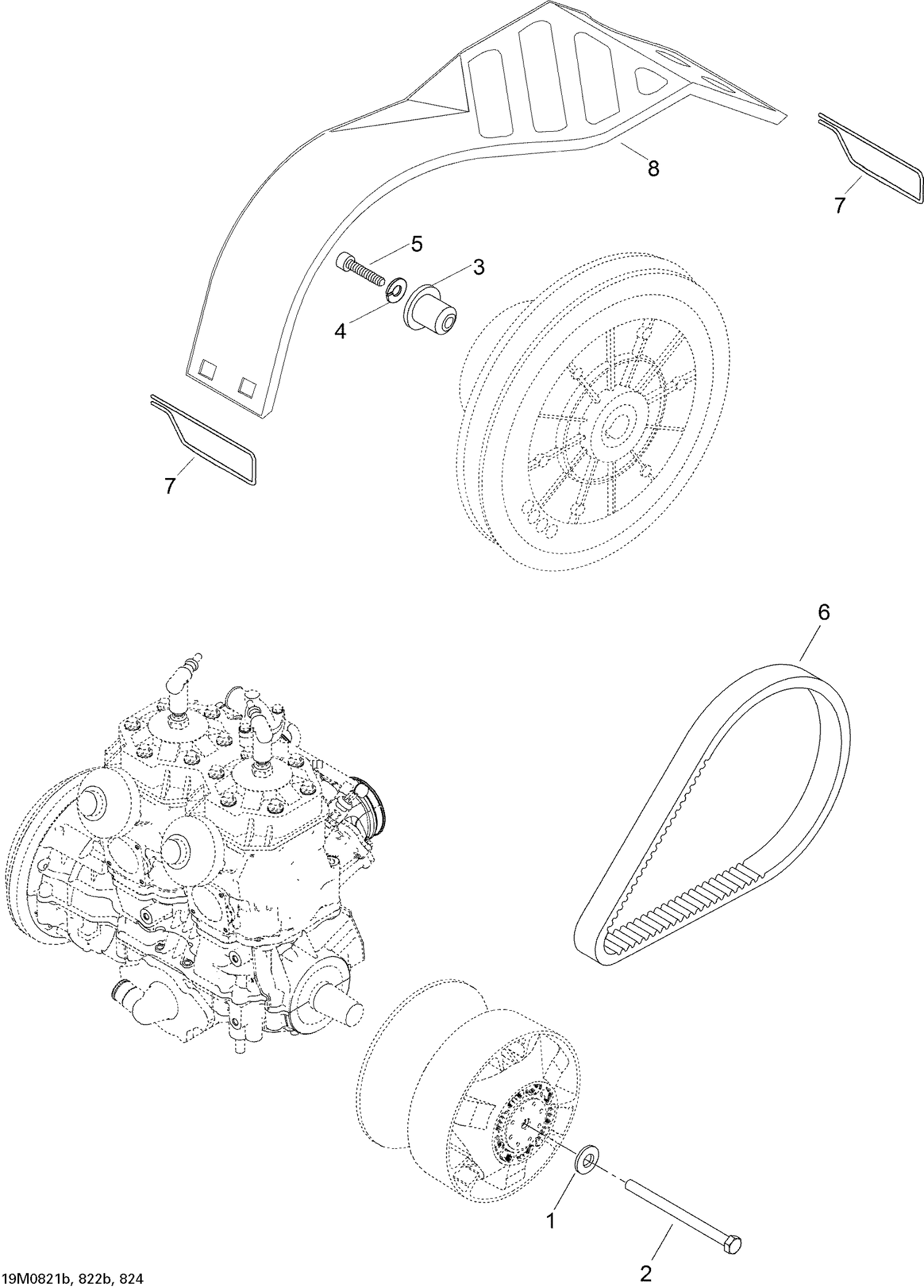 05- Pulley System 600HO SDI