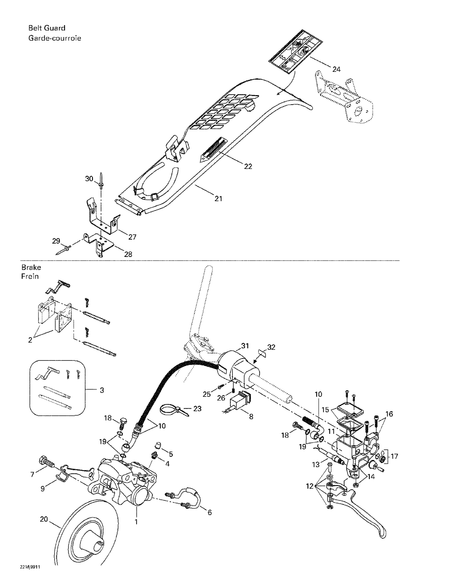 06- Hydraulic Brake And Belt Guard