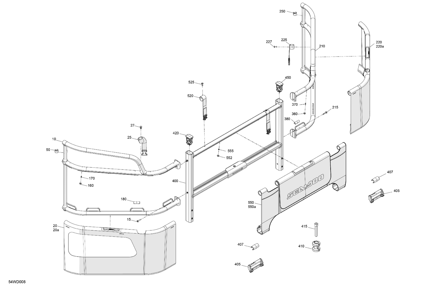 04- GUARD RAILS - Rear