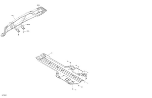 07- Body - Skid Plate And Bumper Schematic