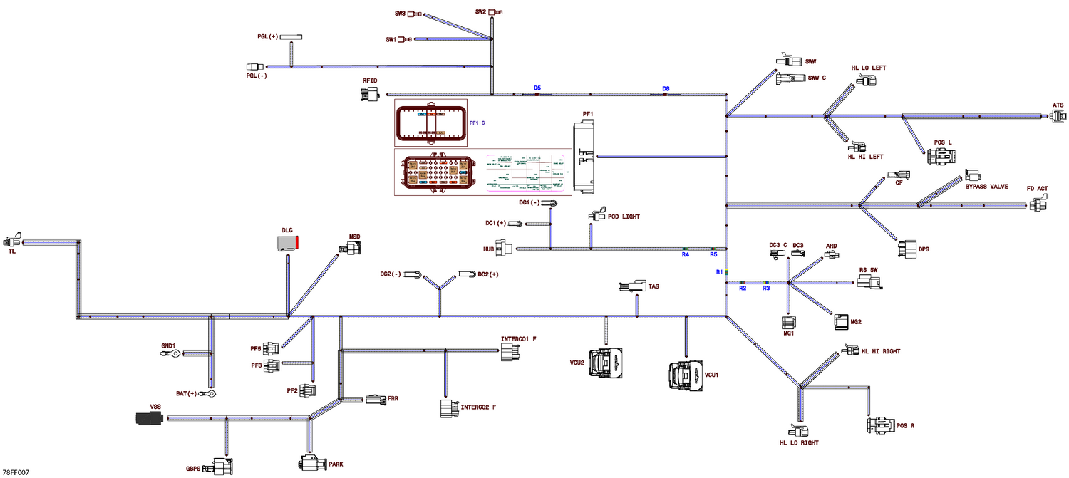 08- Electric - Main Harness - 710009748